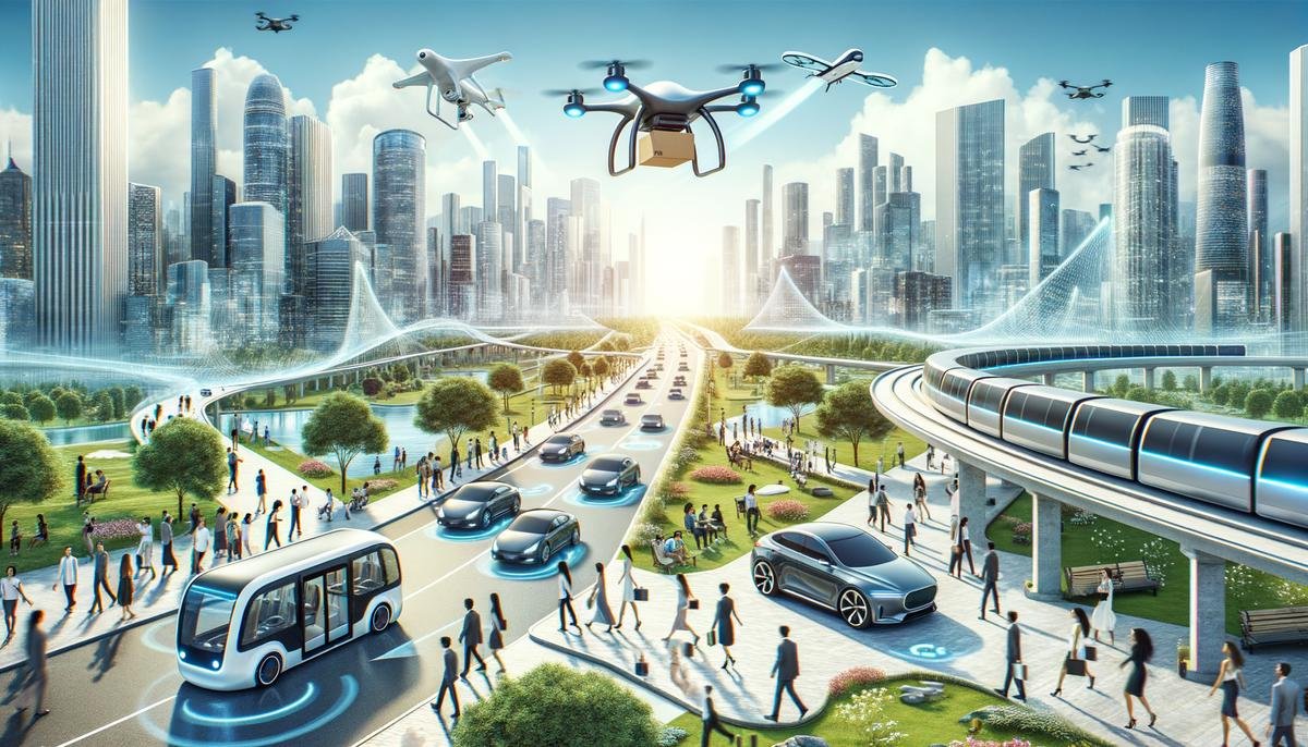 Image of AI driven transportation technologies