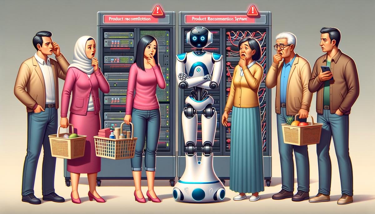 Image depicting the challenges of AI in the retail sector
