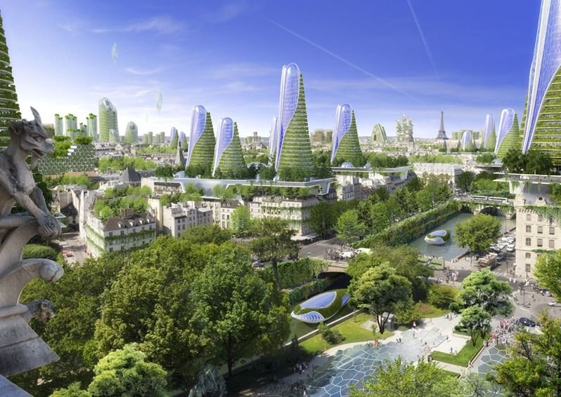 A futuristic smart city powered by AGI and emerging technologies