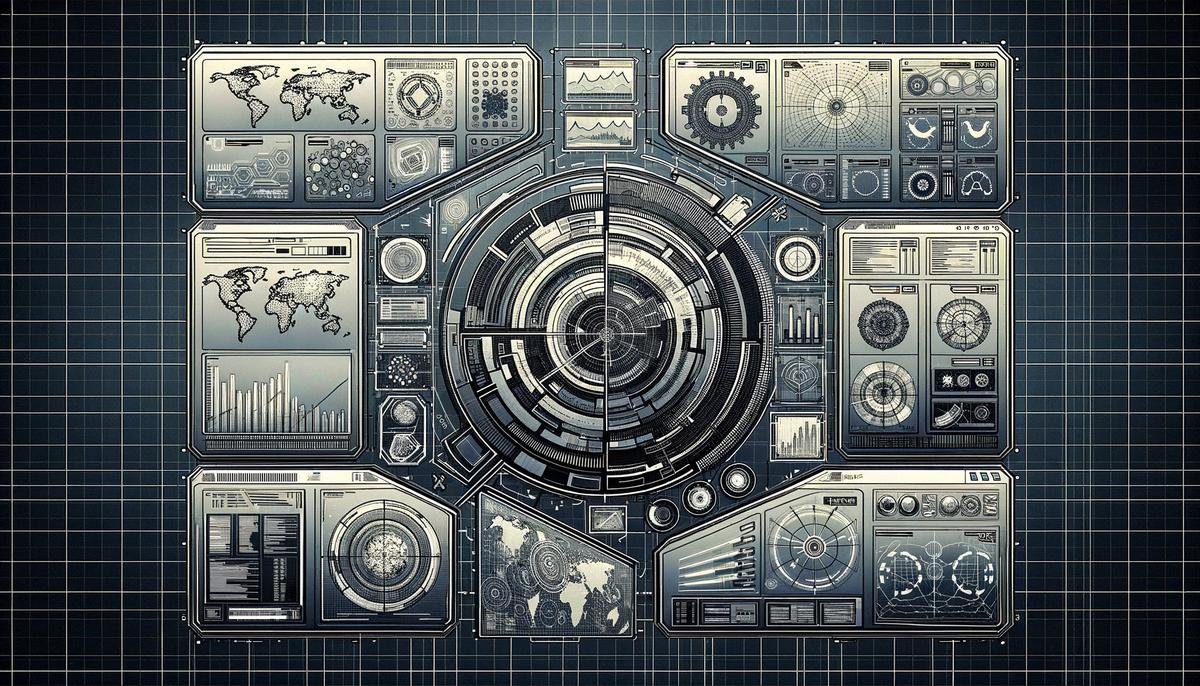 Visual representation of GE's Predix AI platform interface showing real-time equipment analysis