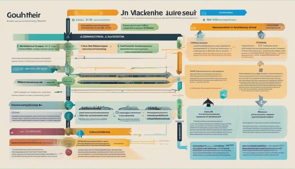 Image illustrating the evolution of machine translation, showcasing the transition from rule-based systems to neural machine translation and highlighting the impact of AI-driven advancements.